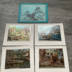 Etch prints by Lionel Barrymore